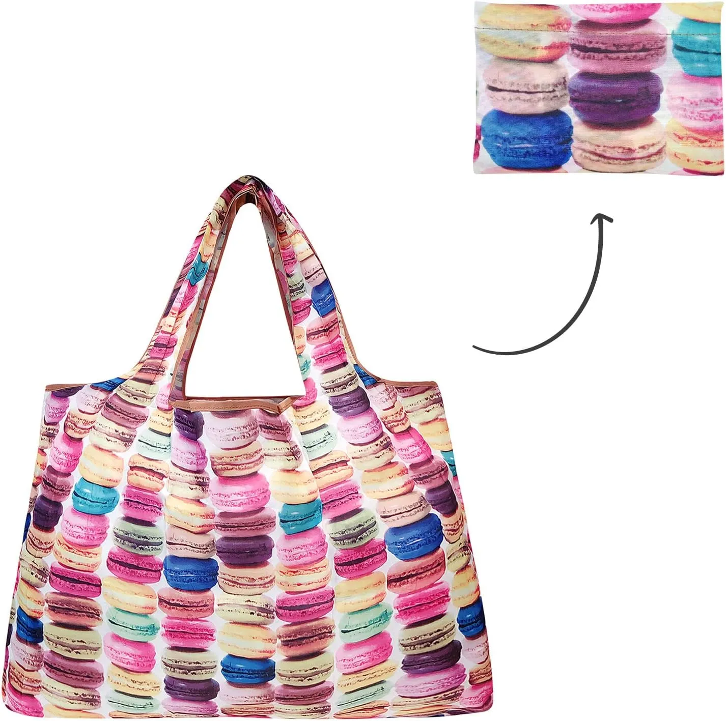 Bowbear Foldable Nylon Reusable Shopping Grocery Bag