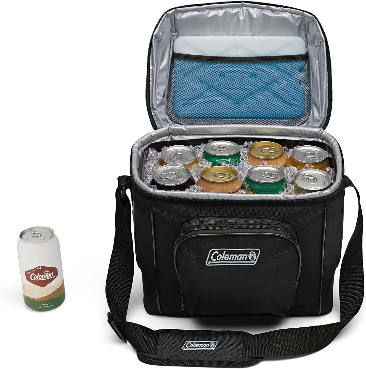 Coleman Chiller Series Insulated Soft Coolers, Leak-Proof Can Coolers with Superior Ice Retention, Wheeled & Backpack Options, Perfect for Camping, Beach, Pool, Sports & More