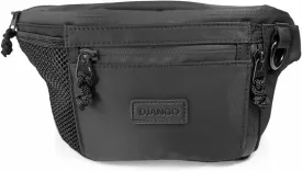 DJANGO Nolita Belt Bag - Modern Crossbody Bag for Women - Dog Walking Crossbody Fanny Pack for Women and Dog Parents with Multiple Compartments - Crossbody Travel Bag with Adjustable Strap (Black)