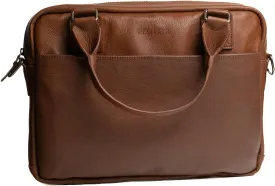 Full Grain Leather Briefcase | Elegant Handmade Leather Briefcase for Men, Perfect for Work and Business.