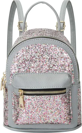 Girls Bling Mini Travel Backpack Kids Children School Bag Satchel Purses Daypack