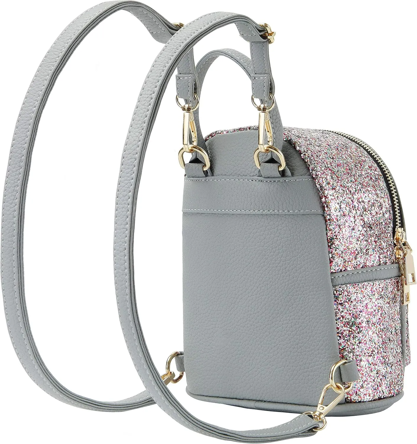 Girls Bling Mini Travel Backpack Kids Children School Bag Satchel Purses Daypack