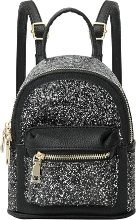 Girls Bling Mini Travel Backpack Kids Children School Bag Satchel Purses Daypack