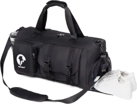 Gym Bag for Men and Women Small - 18.5"9.5"9" Duffel Travel Bag with Compartment, Gymnastics Equipment Bags
