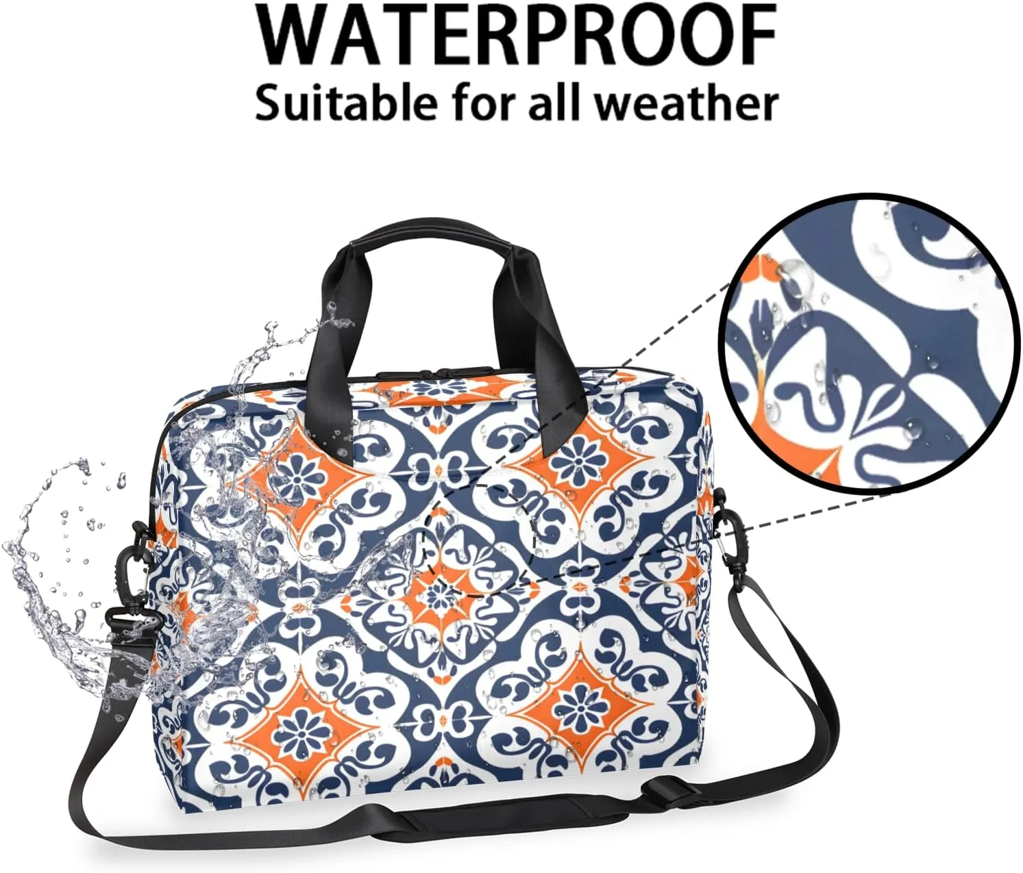 Laptop Bag 15.6 Inch Laptop Sleeve Case with Shoulder Computer Slim Briefcase for Men and Women
