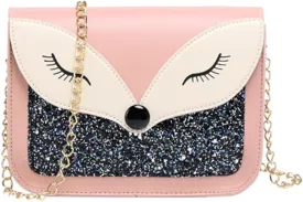 Small Crossbody Purse for Women Chain Shoulder Handbag Mini Cute Cross Body Bag with Detachable Chain Strap