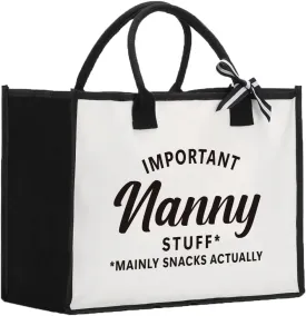 Tote Bag Appreciation Gifts for Women Reusable Grocery Bags With Handles