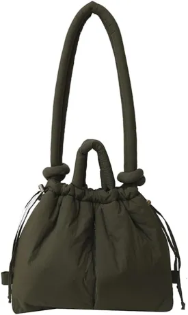 Tote Bag for Women, Nylon Handbag Large Capacity Backpack Lightweight Dual-Purpose Crossbody Bag Bucket Bag Multi-Color Purse