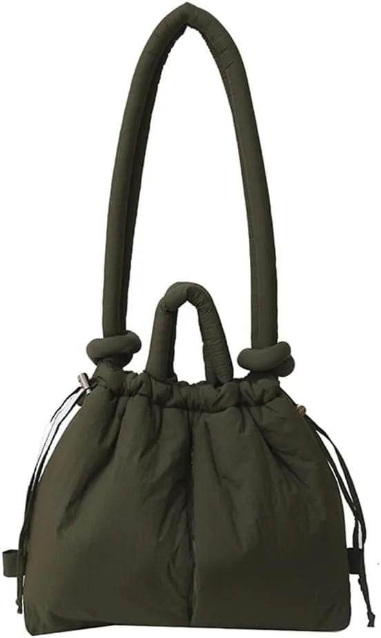 Tote Bag for Women, Nylon Handbag Large Capacity Backpack Lightweight Dual-Purpose Crossbody Bag Bucket Bag Multi-Color Purse