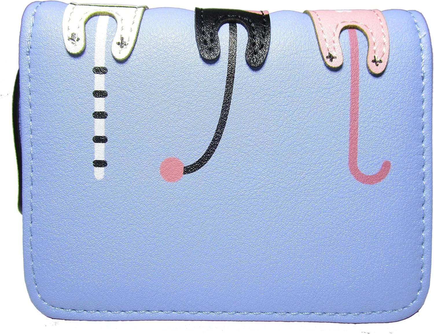 Women Cute Cat Wallet Coin Purse Bifold Wallet Clutch Bag